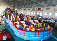 Giant Adult Inflatable Obstacle Challenges With Digital Printing