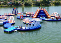 Commercial Outdoor Sea Inflatable Water Parks For Sport Games Fire Resistance
