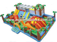 Dinosaur Theme Inflatable Funcity For Outdoor Inflatable Children Games