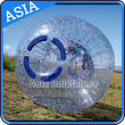 Transparent Or Clear Inflatable Down Hill Zorb Ball TPU / PVC