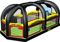 Popular Inflatable All in One Sports Arena Rental , Inflatable football joust games