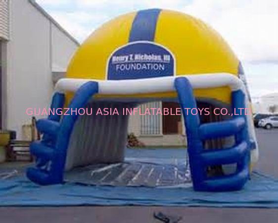 NFL Helmet Entrance, Inflatable Sports Event Decoration Entrance