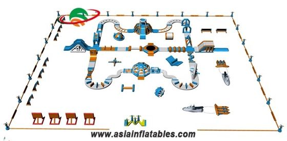 پارک آبی بادی پی وی سی دریاچه 0.9 میلی متری برای کودکان
