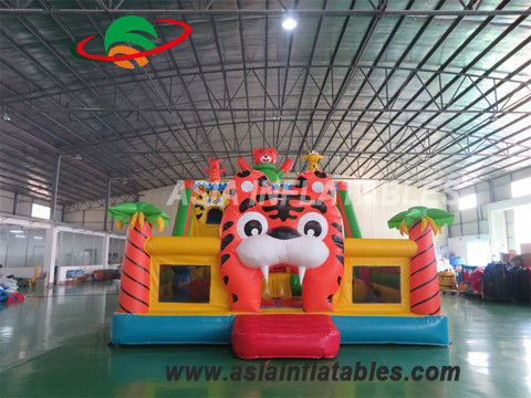 0.55 mm PVC Tarpaulin 8 X 6M Tiger تورم شهر سرگرم کننده
