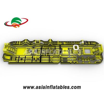 پارک موضوعی بادی با مانع داخلی 40 X 20M